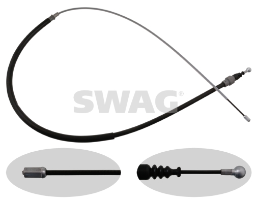 Cablu, frana de parcare 32 92 4412 SWAG